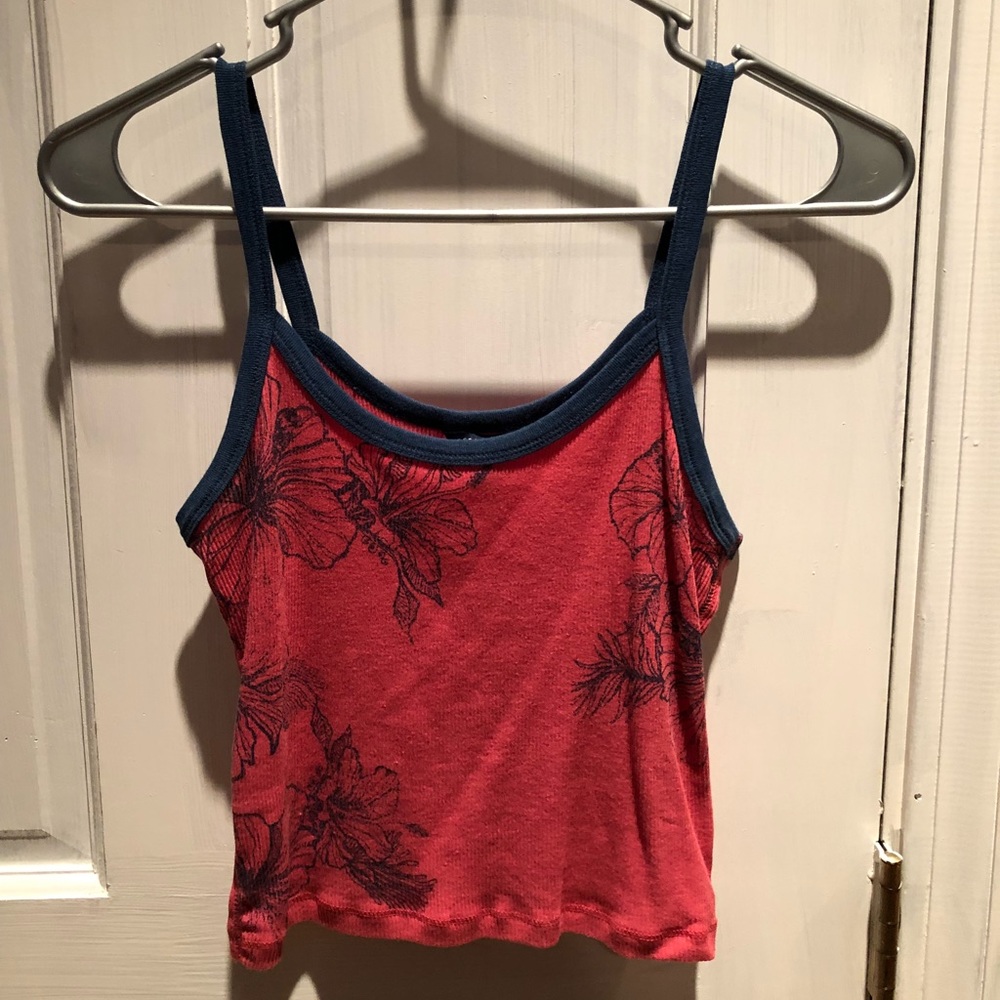 Floral crop top